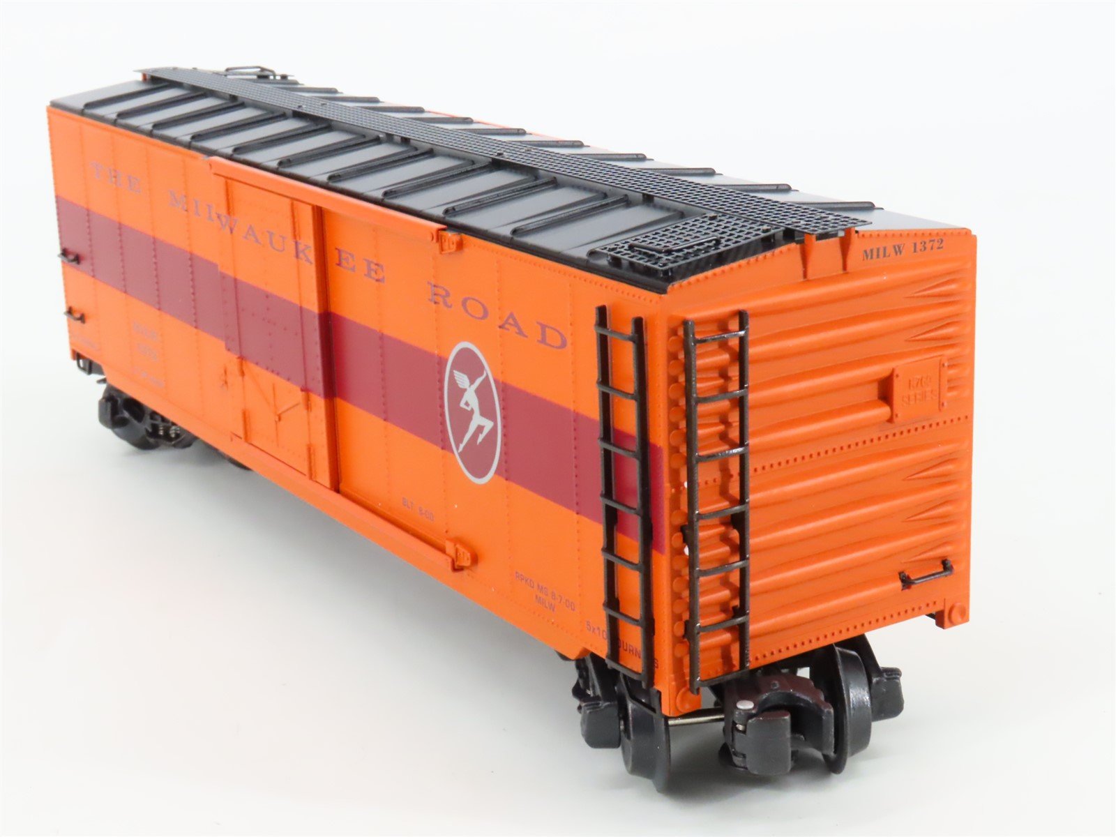 O Gauge 3-Rail K-Line K761-1372 MILW Milwaukee Road Hiawatha Box Car #1372