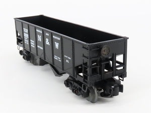 O Gauge 3-Rail Lionel 6-19885 N&W Norfolk & Western Operating 2-Bay Hopper 22000
