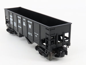 O Gauge 3-Rail Lionel 6-19885 N&W Norfolk & Western Operating 2-Bay Hopper 22000
