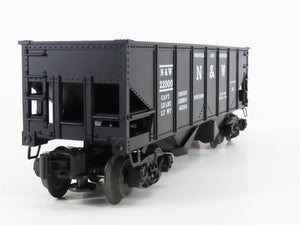 O Gauge 3-Rail Lionel 6-19885 N&W Norfolk & Western Operating 2-Bay Hopper 22000