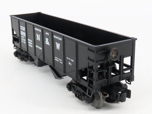 O Gauge 3-Rail Lionel 6-19885 N&W Norfolk & Western Operating 2-Bay Hopper 22000
