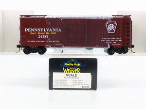 O Scale 2-Rail Quality Craft Models Weaver 3053 PRR Pennsylvania Box Car #24293