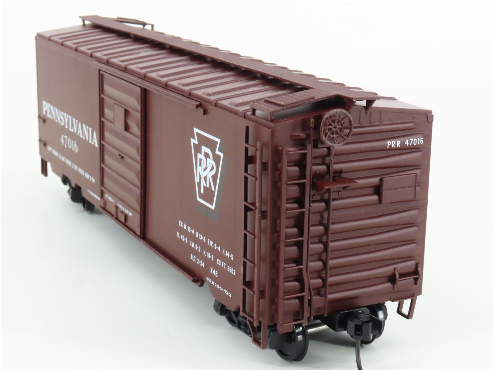 O Scale 2-Rail Quality Craft Models Weaver 3052 PRR Pennsylvania Box Car #47016