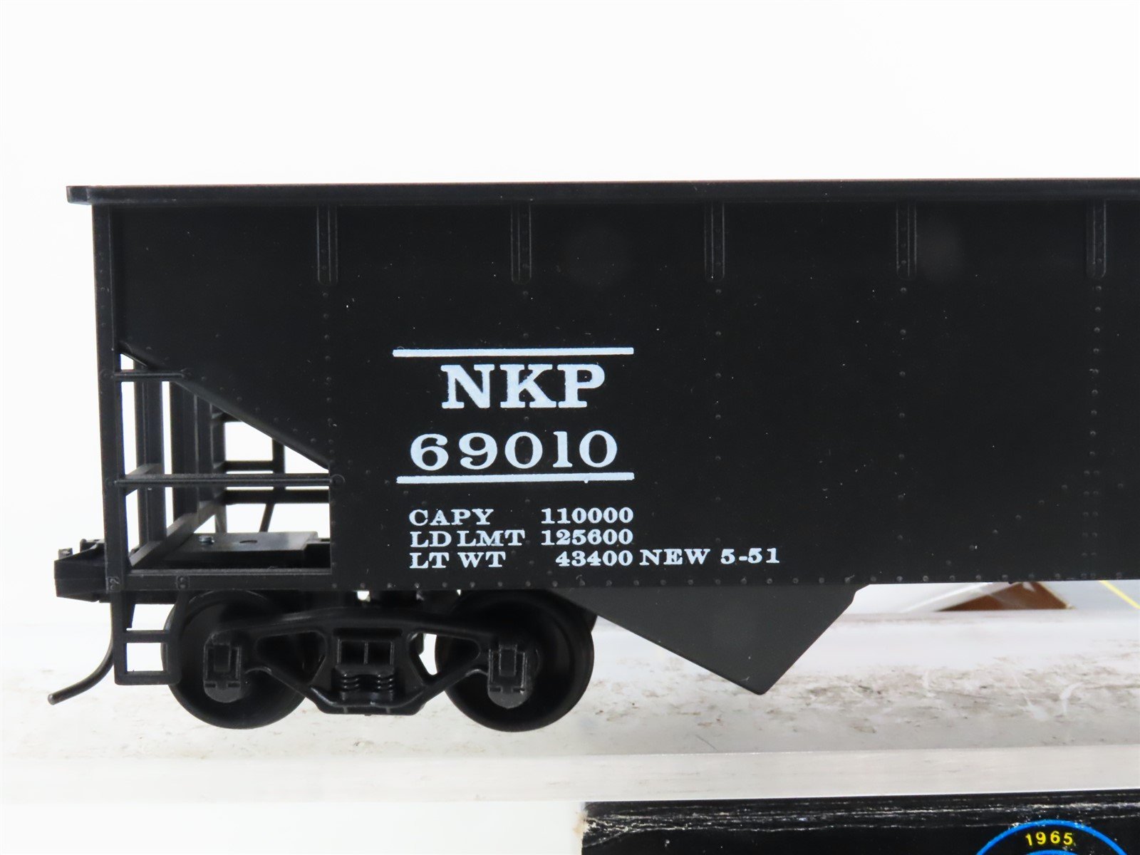 O 2-Rail Quality Craft Models Weaver 1002 NKP Nickel Plate Road Hopper #69010