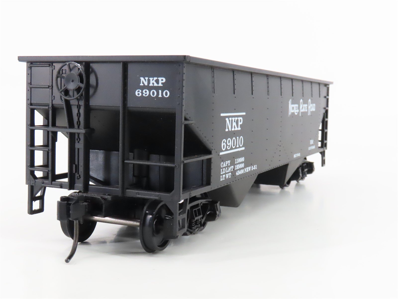 O 2-Rail Quality Craft Models Weaver 1002 NKP Nickel Plate Road Hopper #69010