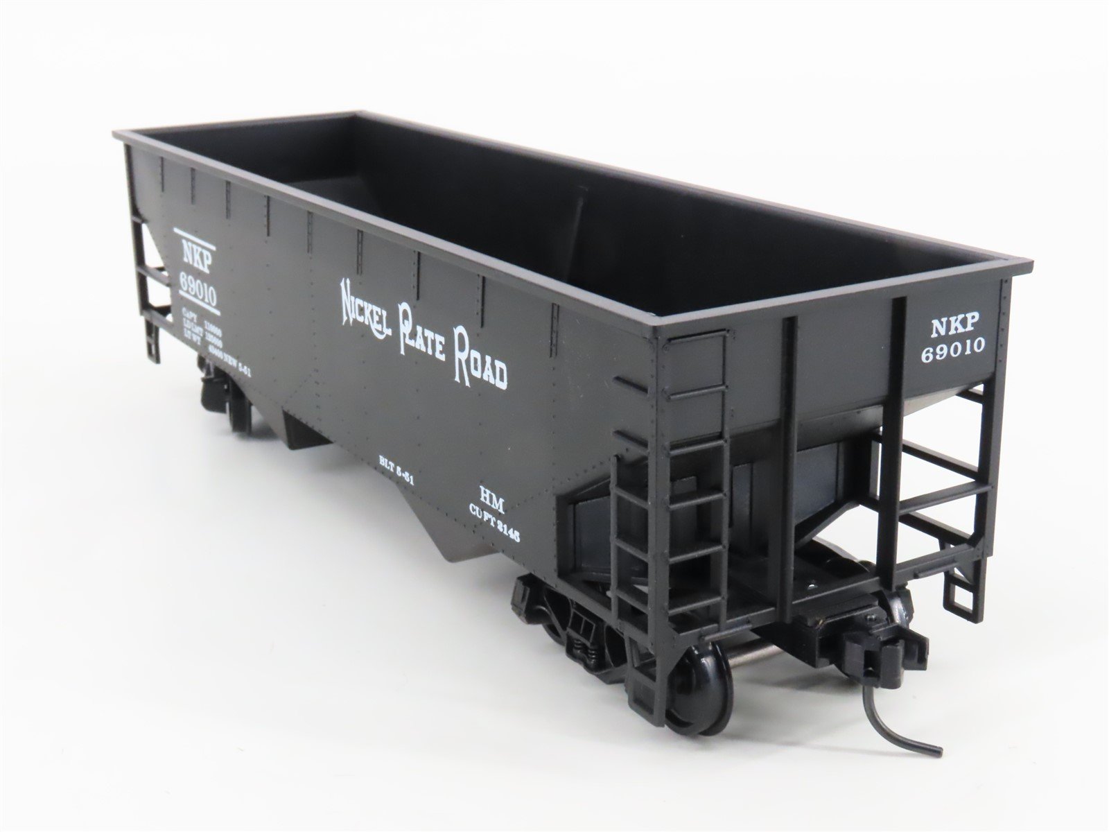 O 2-Rail Quality Craft Models Weaver 1002 NKP Nickel Plate Road Hopper #69010