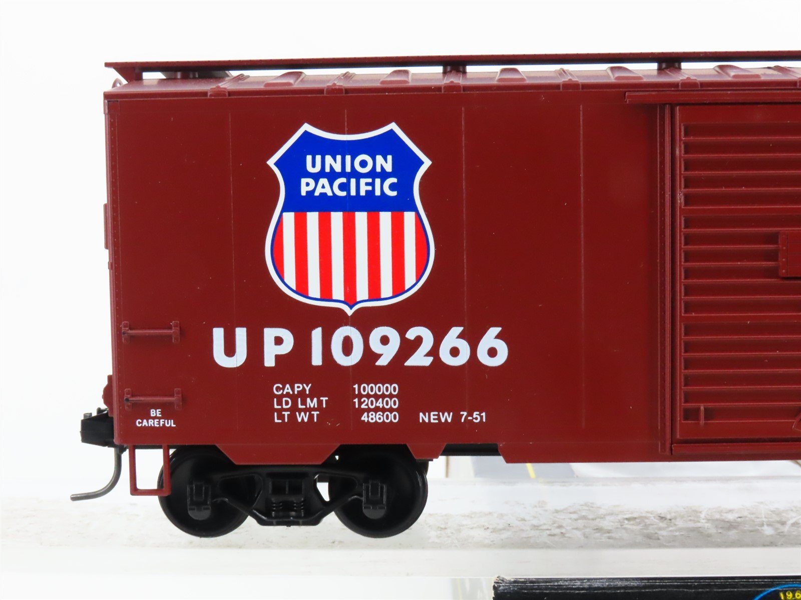 O Scale 2-Rail Quality Craft Models Weaver 3051 UP Union Pacific Box Car #109266