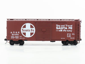 O Scale 2-Rail Quality Craft Models Weaver ATSF Santa Fe Railroad Box Car #21470