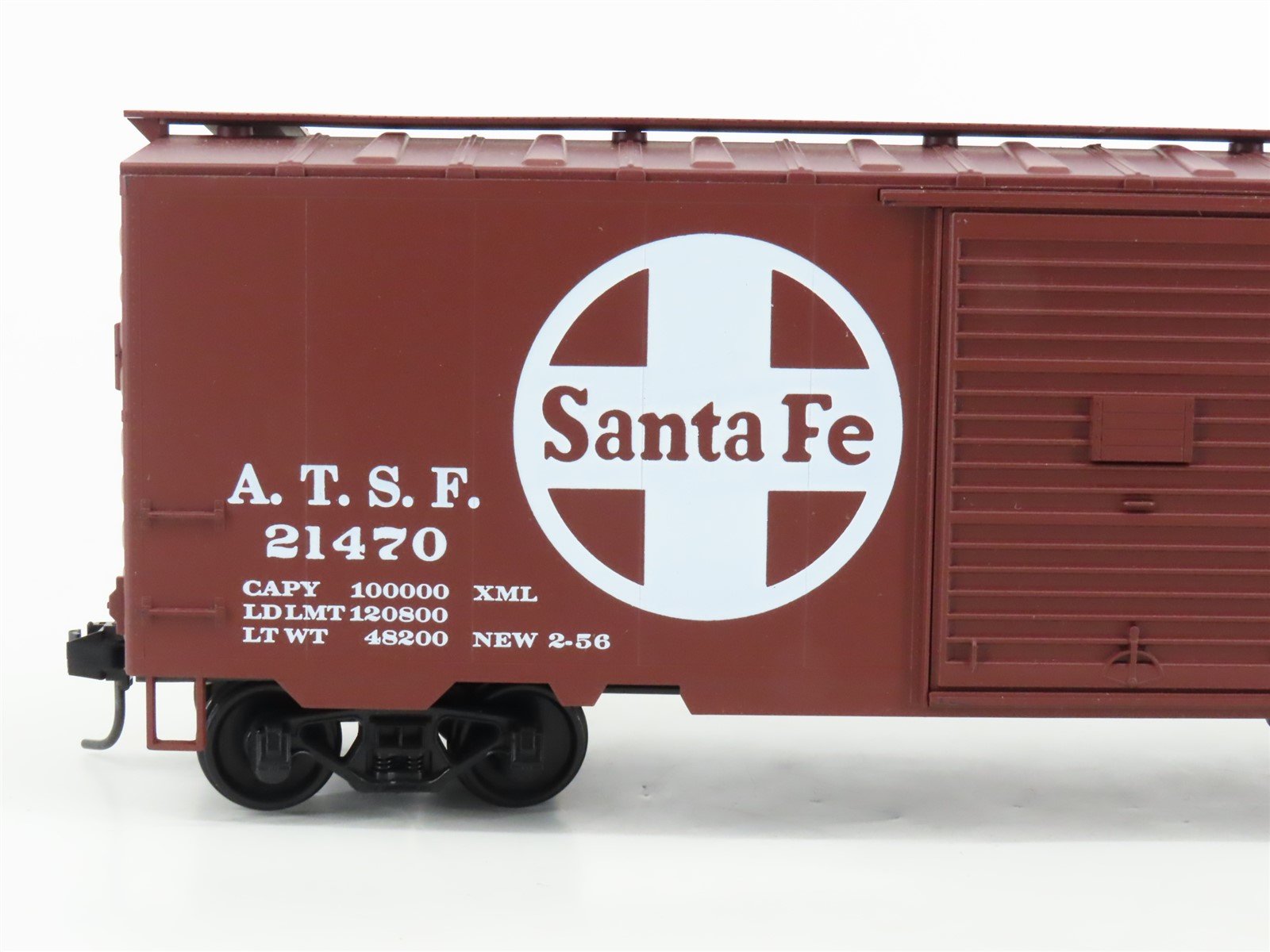 O Scale 2-Rail Quality Craft Models Weaver ATSF Santa Fe Railroad Box Car #21470