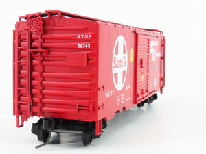 O Scale 2-Rail Quality Craft Models Weaver 3054 ATSF Santa Fe 40' Box Car #56743