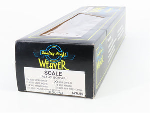 O Scale 2-Rail Quality Craft Models Weaver 3054 ATSF Santa Fe 40' Box Car #56743