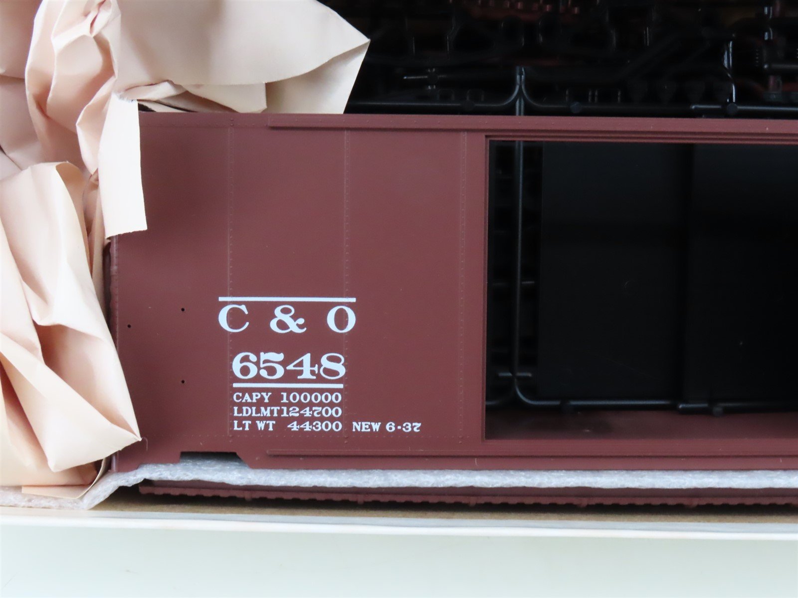 O Scale 2-Rail InterMountain Kit ODCO3548 C&O Chesapeake & Ohio Box Car #6548