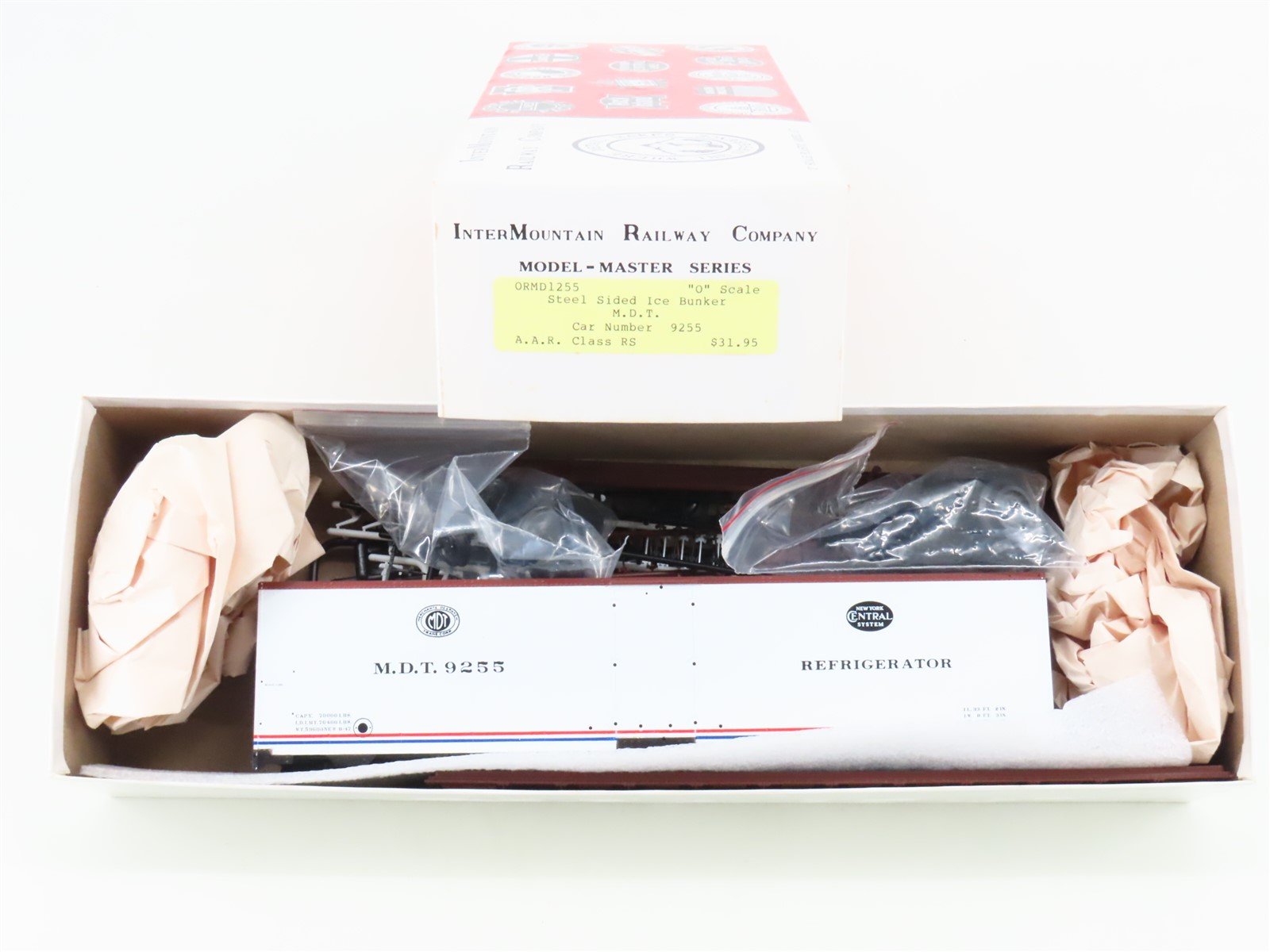 O Scale 2-Rail InterMountain Kit ORMD1255 MDT Merchants Despatch Reefer #9255