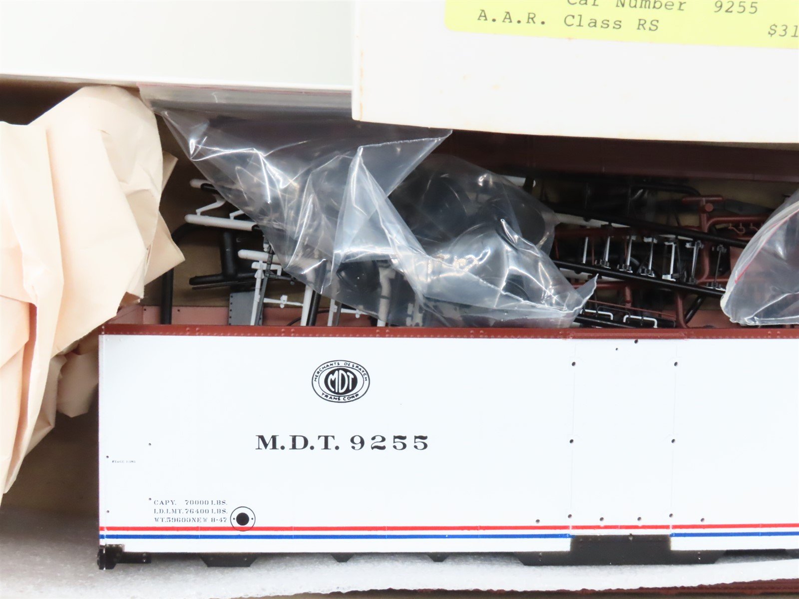 O Scale 2-Rail InterMountain Kit ORMD1255 MDT Merchants Despatch Reefer #9255