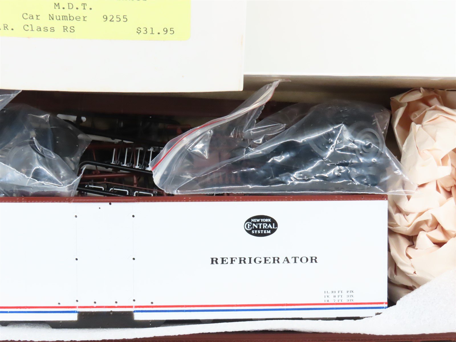 O Scale 2-Rail InterMountain Kit ORMD1255 MDT Merchants Despatch Reefer #9255