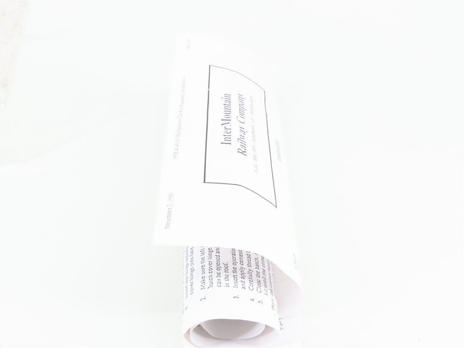 O Scale 2-Rail InterMountain Kit 20308-06 WCLX Wilson Car Lines Reefer #2602