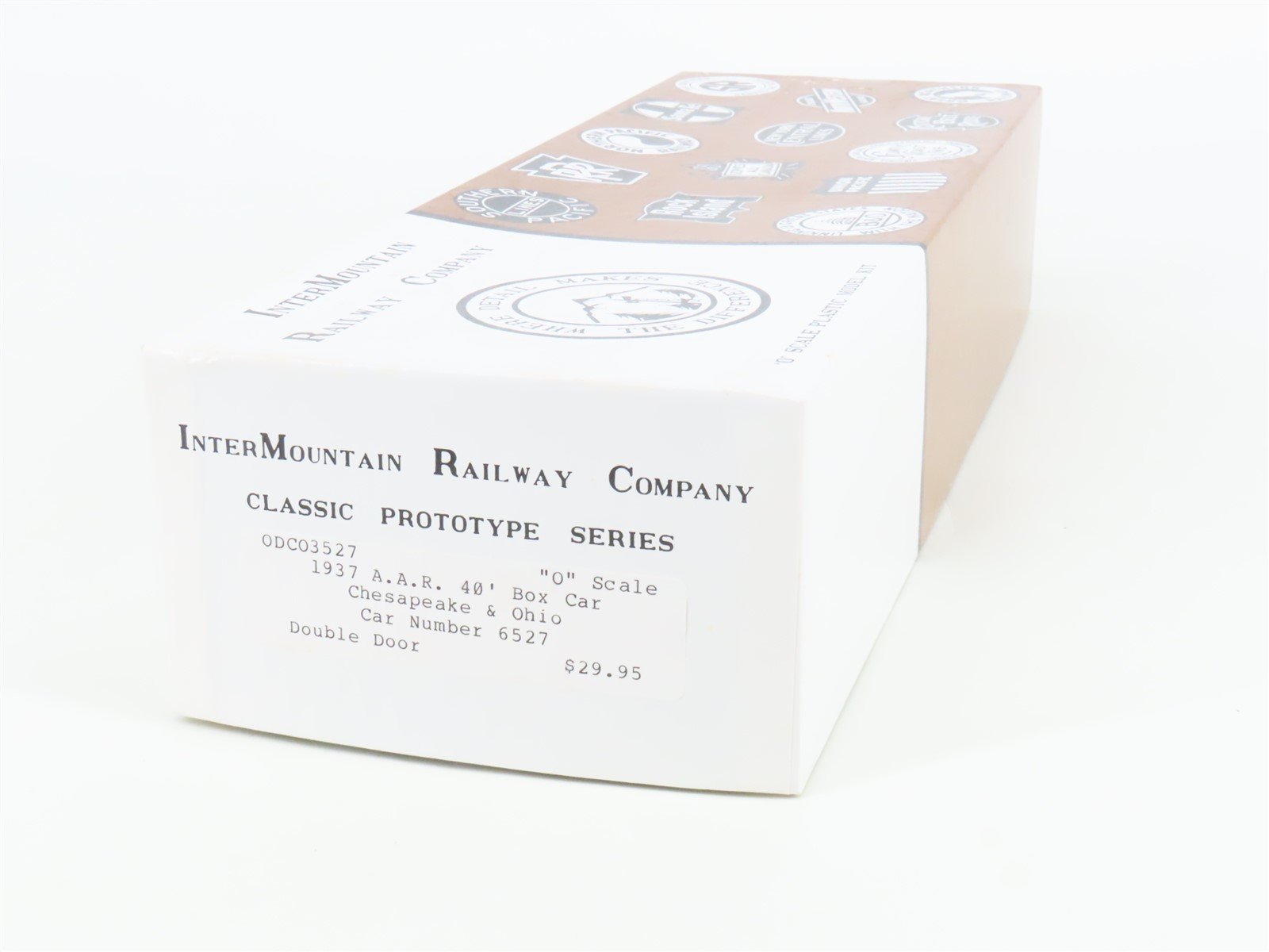 O Scale 2-Rail InterMountain Kit ODCO3527 C&O Chesapeake & Ohio Box Car #6527