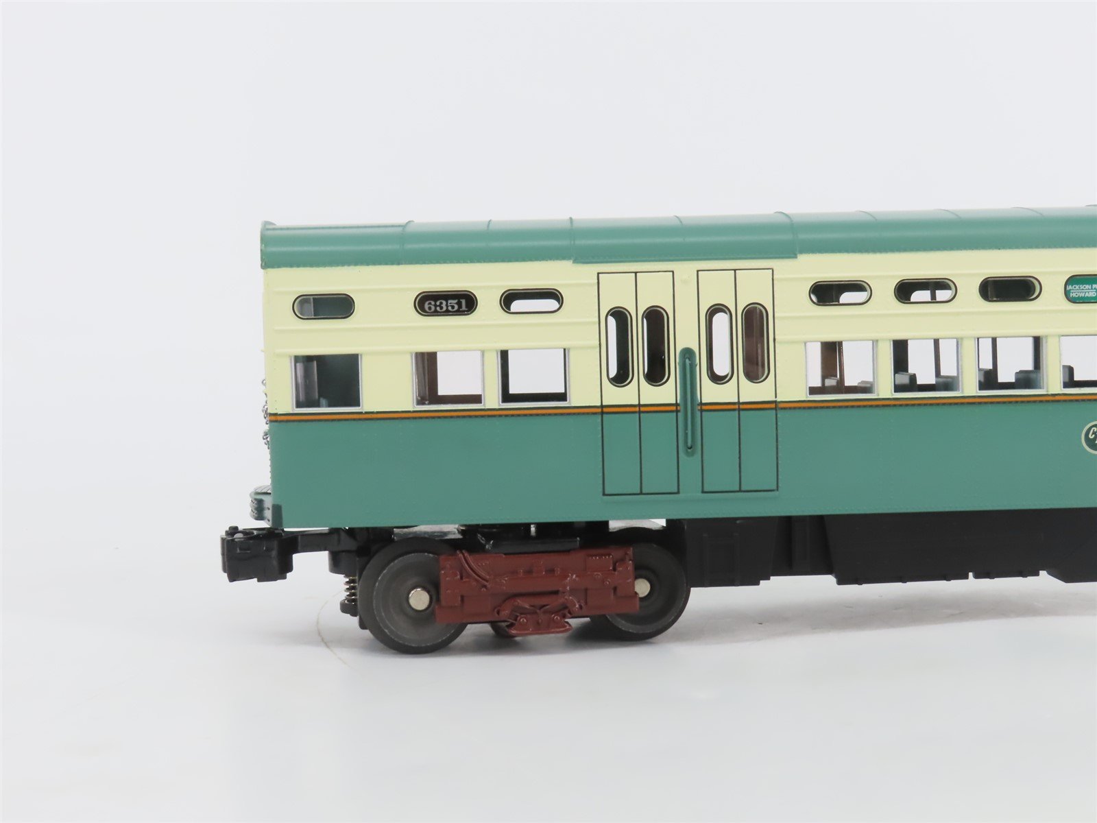 O Gauge 3-Rail MTH 30-2673-1 6200 Series Subway Diesel 4-Car Set w/Sound