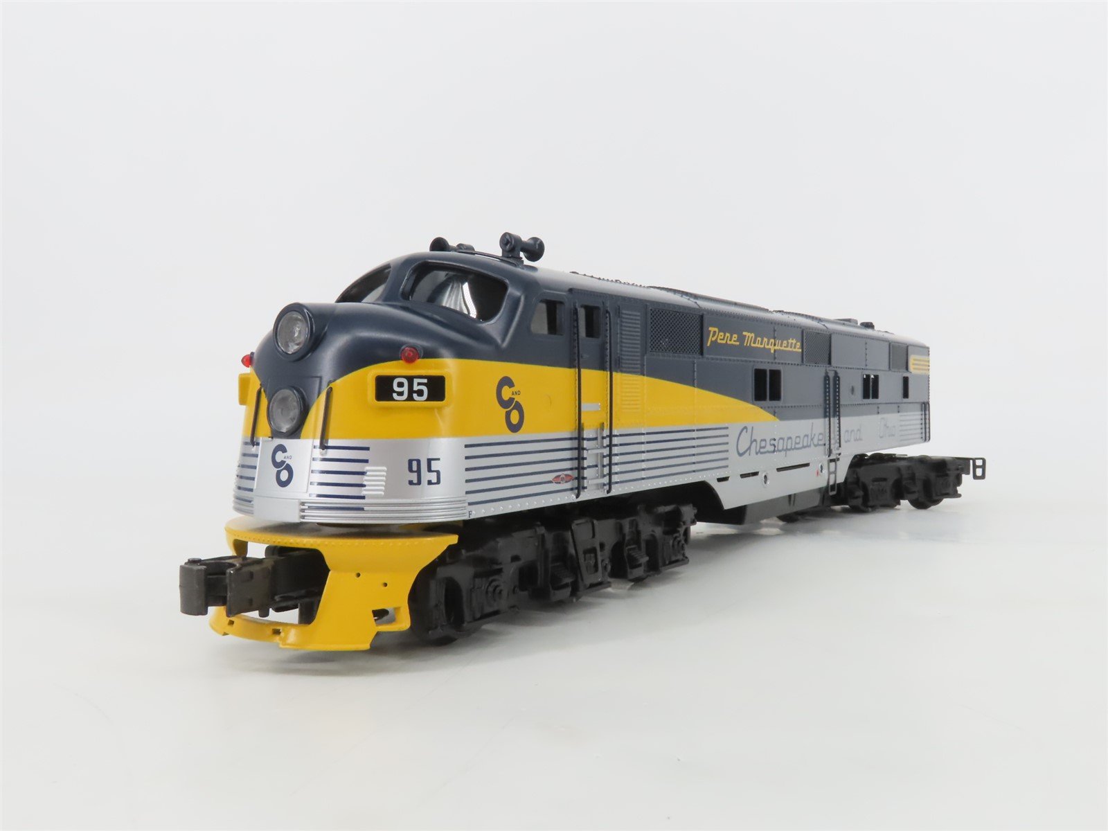 O Gauge 3-Rail Williams E71005 C&O Chesapeake & Ohio E7 A/A Diesel Loco Set