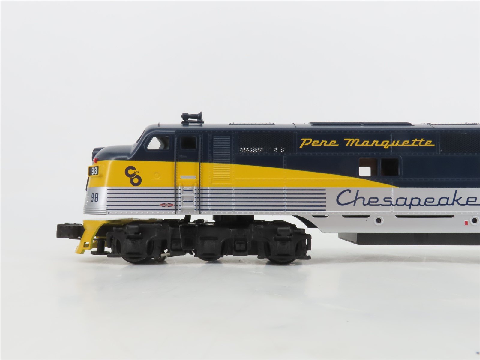 O Gauge 3-Rail Williams E71005 C&O Chesapeake & Ohio E7 A/A Diesel Loco Set