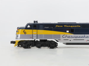 O Gauge 3-Rail Williams E71005 C&O Chesapeake & Ohio E7 A/A Diesel Loco Set