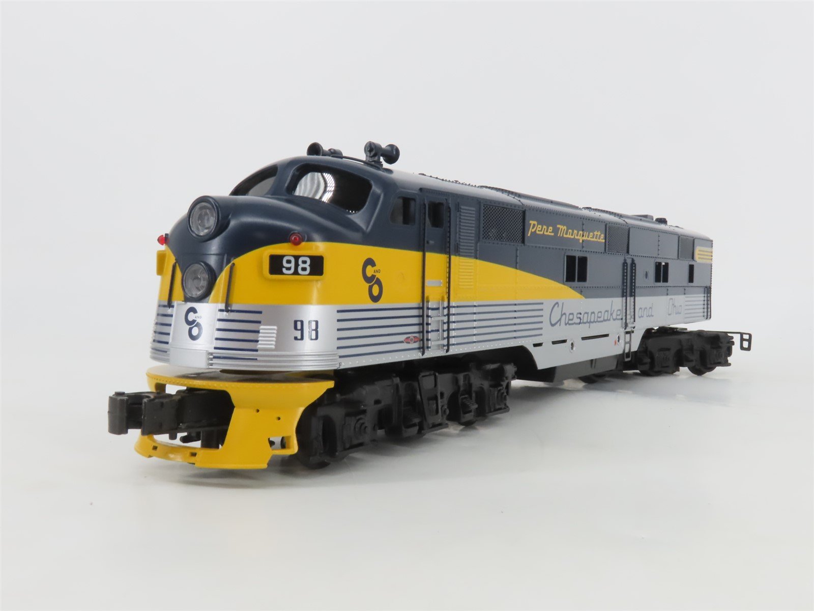 O Gauge 3-Rail Williams E71005 C&O Chesapeake & Ohio E7 A/A Diesel Loco Set