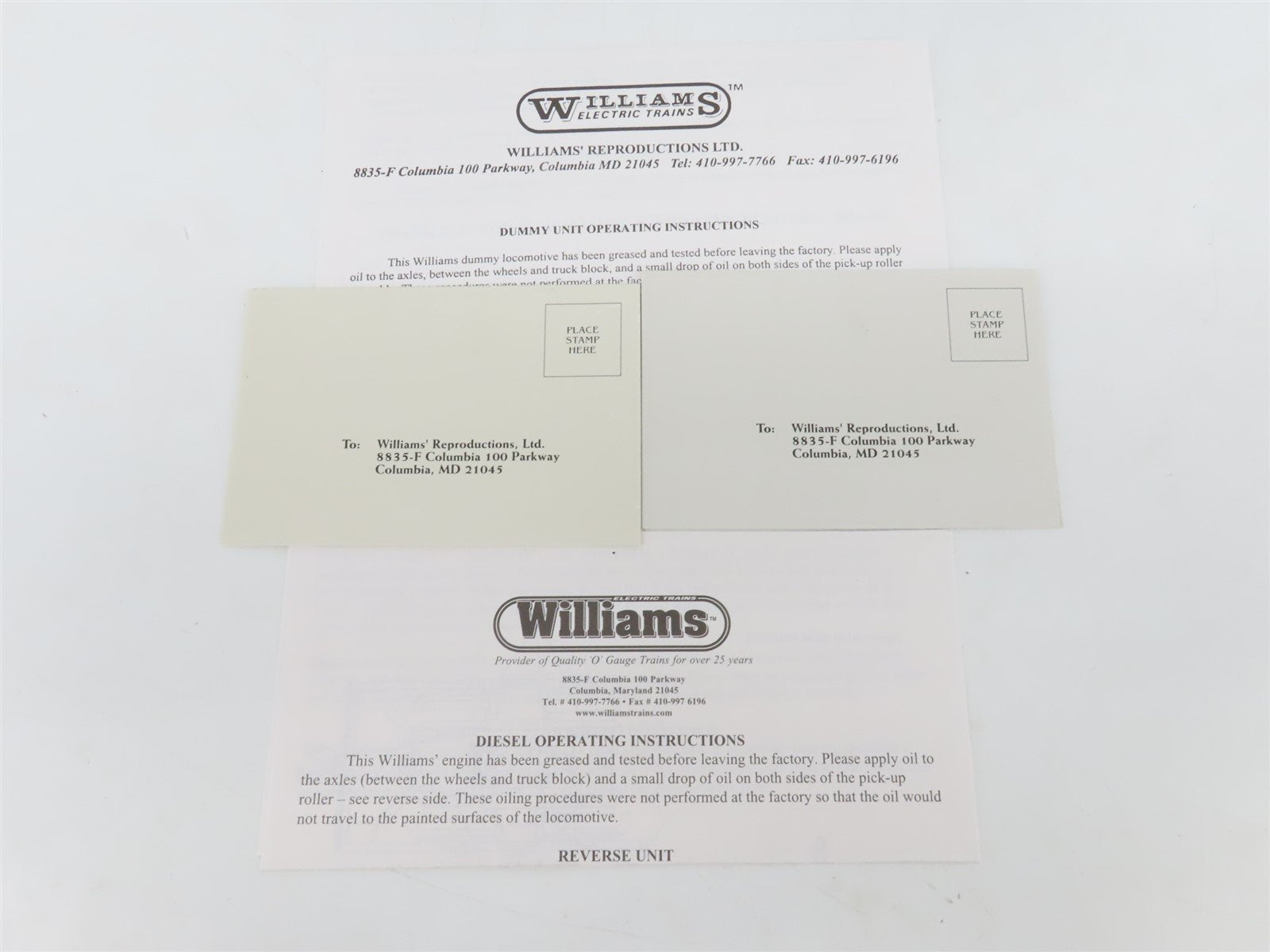O Gauge 3-Rail Williams E71005 C&O Chesapeake & Ohio E7 A/A Diesel Loco Set