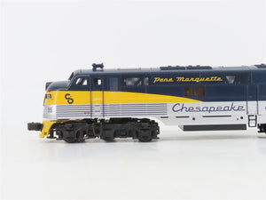 O Gauge 3-Rail Williams E71005 C&O Chesapeake & Ohio E7 A/A Diesel Loco Set