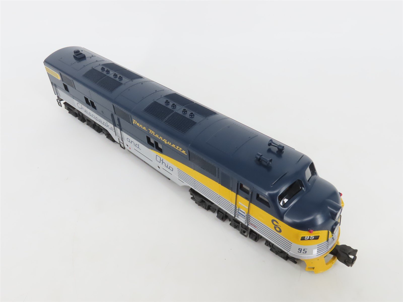O Gauge 3-Rail Williams E71005 C&O Chesapeake & Ohio E7 A/A Diesel Loco Set