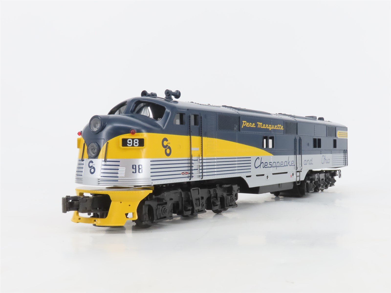 O Gauge 3-Rail Williams E71005 C&O Chesapeake & Ohio E7 A/A Diesel Loco Set