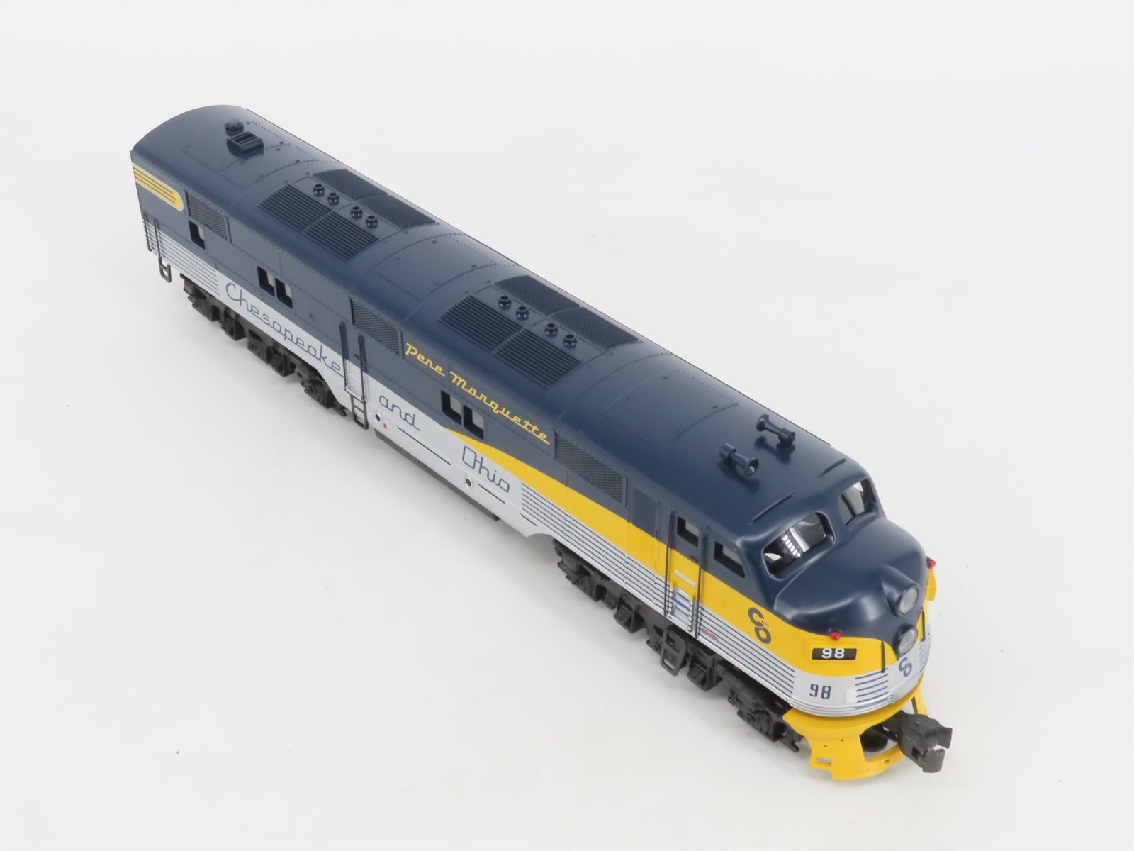 O Gauge 3-Rail Williams E71005 C&O Chesapeake & Ohio E7 A/A Diesel Loco Set