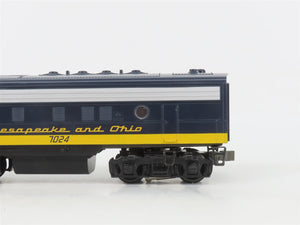 O Gauge 3-Rail Williams F71101 C&O Chesapeake & Ohio E7 A/A Diesel Loco Set