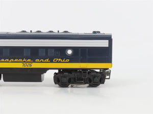 O Gauge 3-Rail Williams F71101 C&O Chesapeake & Ohio E7 A/A Diesel Loco Set