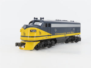 O Gauge 3-Rail Williams F71101 C&O Chesapeake & Ohio E7 A/A Diesel Loco Set