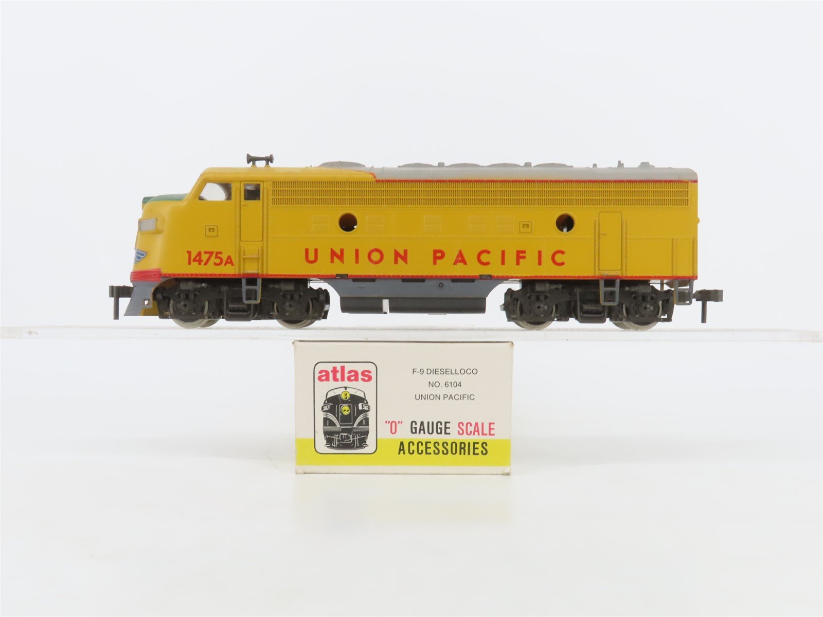 O Scale 2-Rail Atlas 6104 UP Union Pacific F9A Diesel Locomotive #1475A