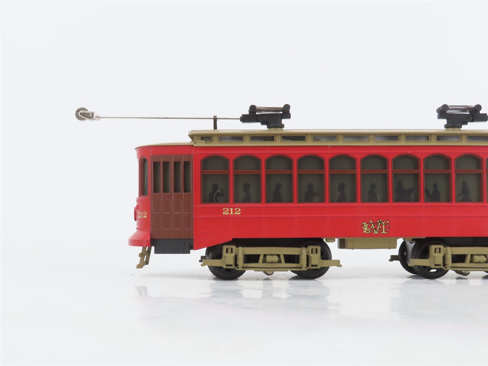 O Gauge 3-Rail MTH Rail King 30-2512-1 Brill Electric Trolley #212 w/Sound