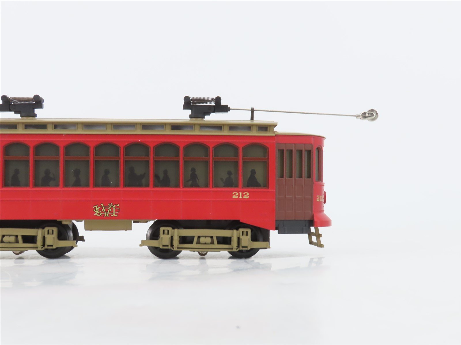 O Gauge 3-Rail MTH Rail King 30-2512-1 Brill Electric Trolley #212 w/Sound