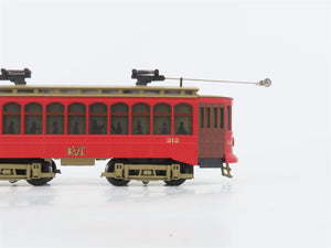 O Gauge 3-Rail MTH Rail King 30-2512-1 Brill Electric Trolley #212 w/Sound