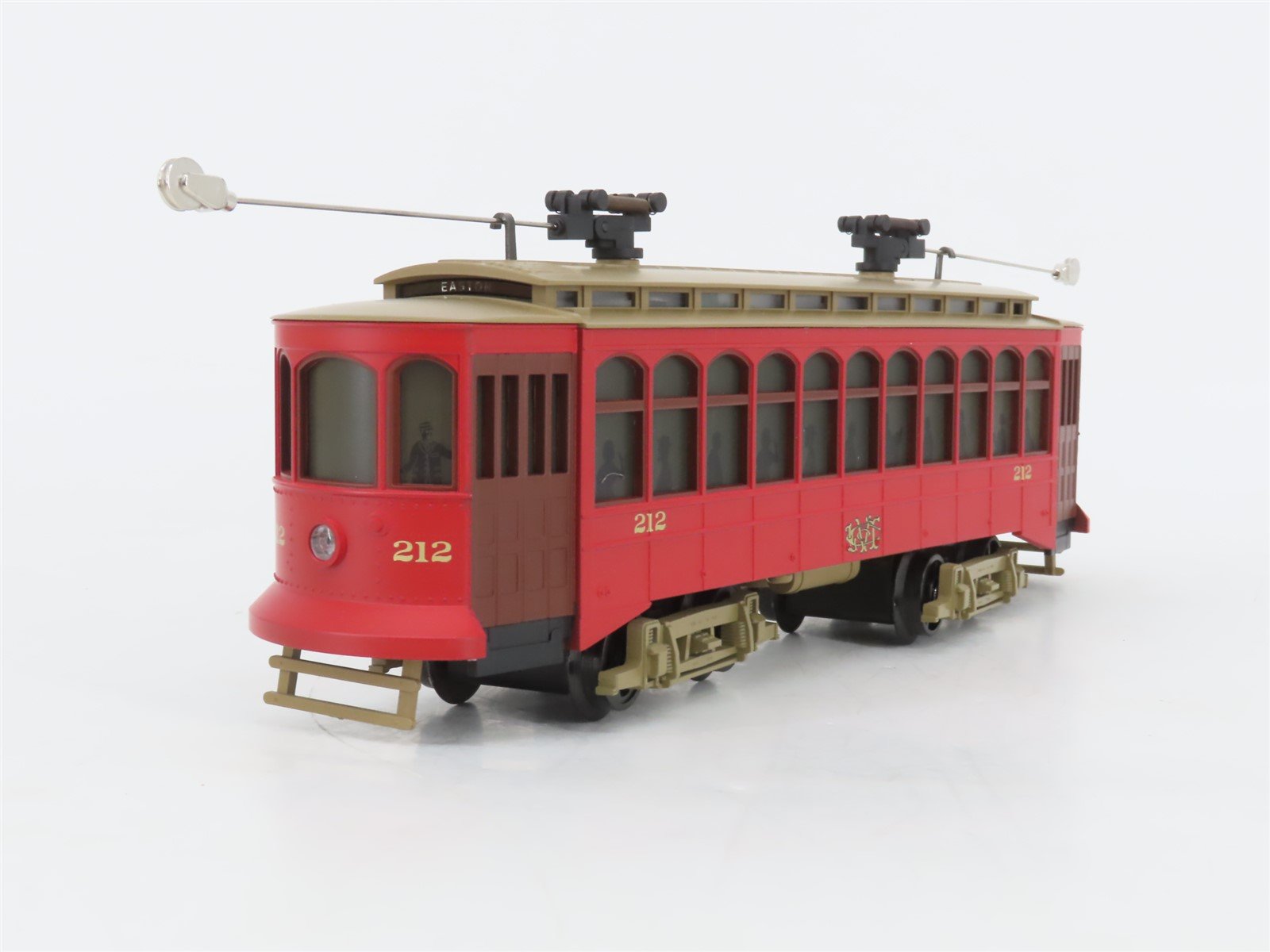 O Gauge 3-Rail MTH Rail King 30-2512-1 Brill Electric Trolley #212 w/Sound