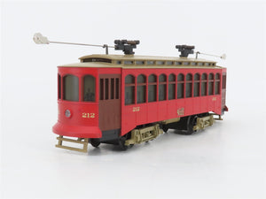 O Gauge 3-Rail MTH Rail King 30-2512-1 Brill Electric Trolley #212 w/Sound