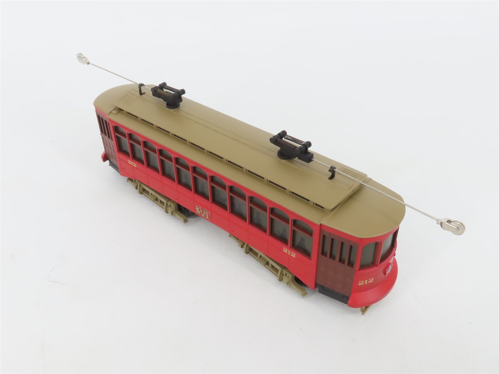 O Gauge 3-Rail MTH Rail King 30-2512-1 Brill Electric Trolley #212 w/Sound