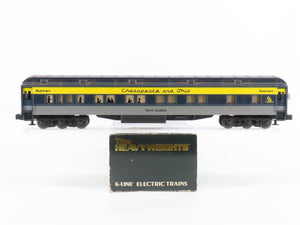 O Gauge 3-Rail K-Line C&O Chesapeake & Ohio Pullman Passenger Car 