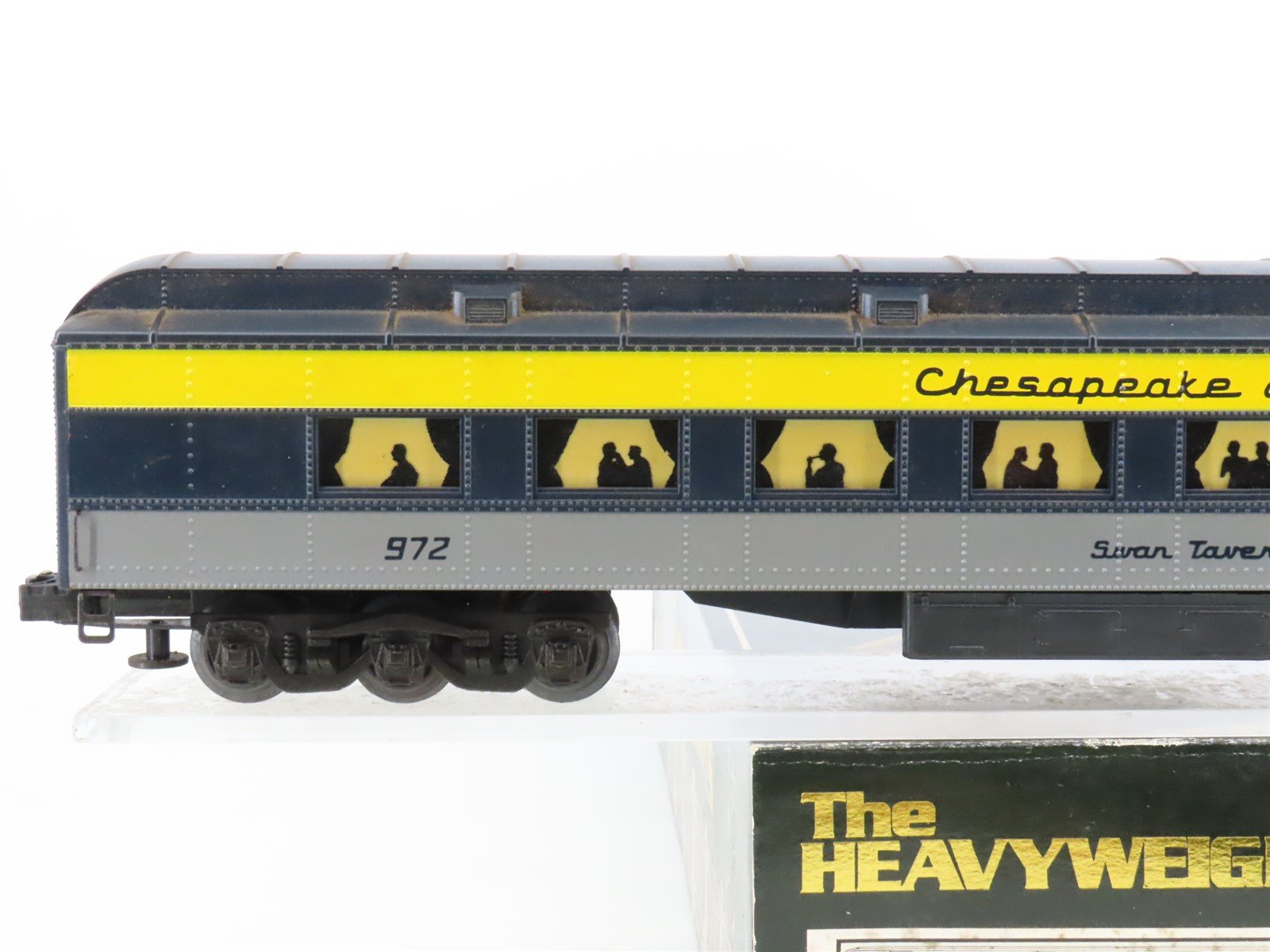 O Gauge 3-Rail K-Line C&O Chesapeake & Ohio Diner Passenger #972 