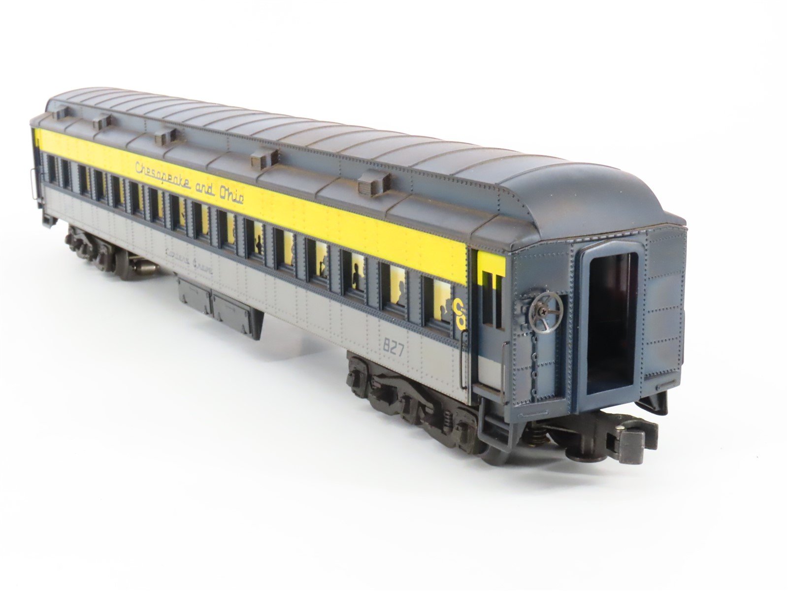 O Gauge 3-Rail K-Line C&O Chesapeake & Ohio Coach Passenger 827 