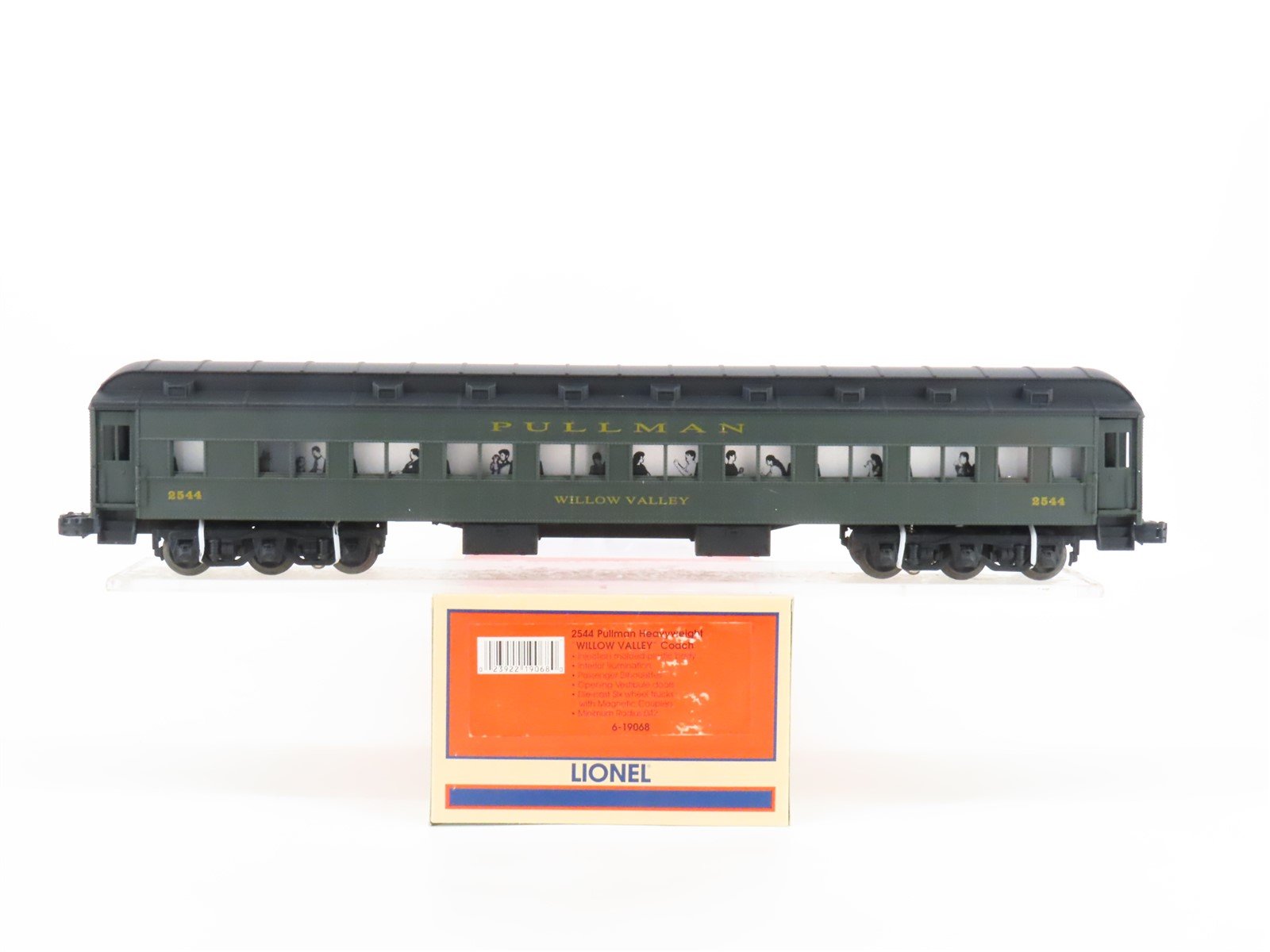 O Gauge 3-Rail Lionel 6-19068 Pullman Coach Passenger Car #2544 "Willow Valley"