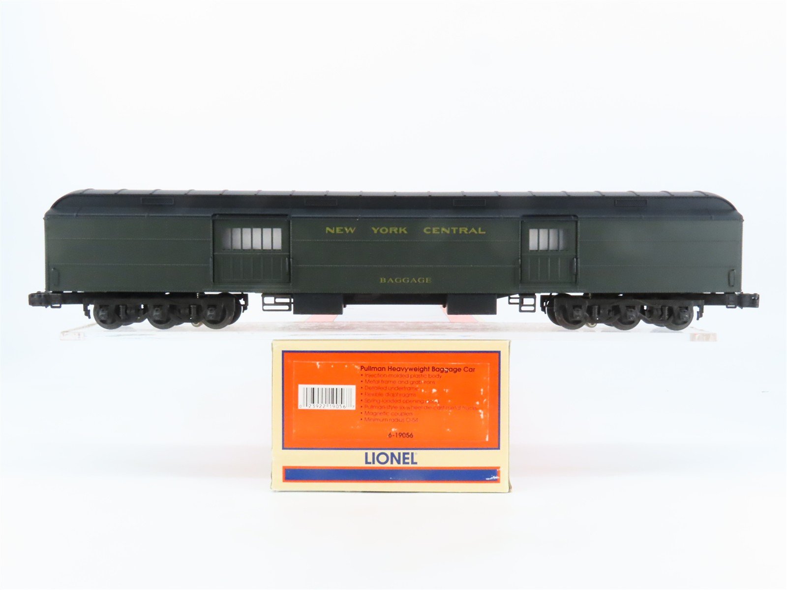 O Gauge 3-Rail Lionel 6-19056 NYC New York Central Pullman Baggage Passenger Car