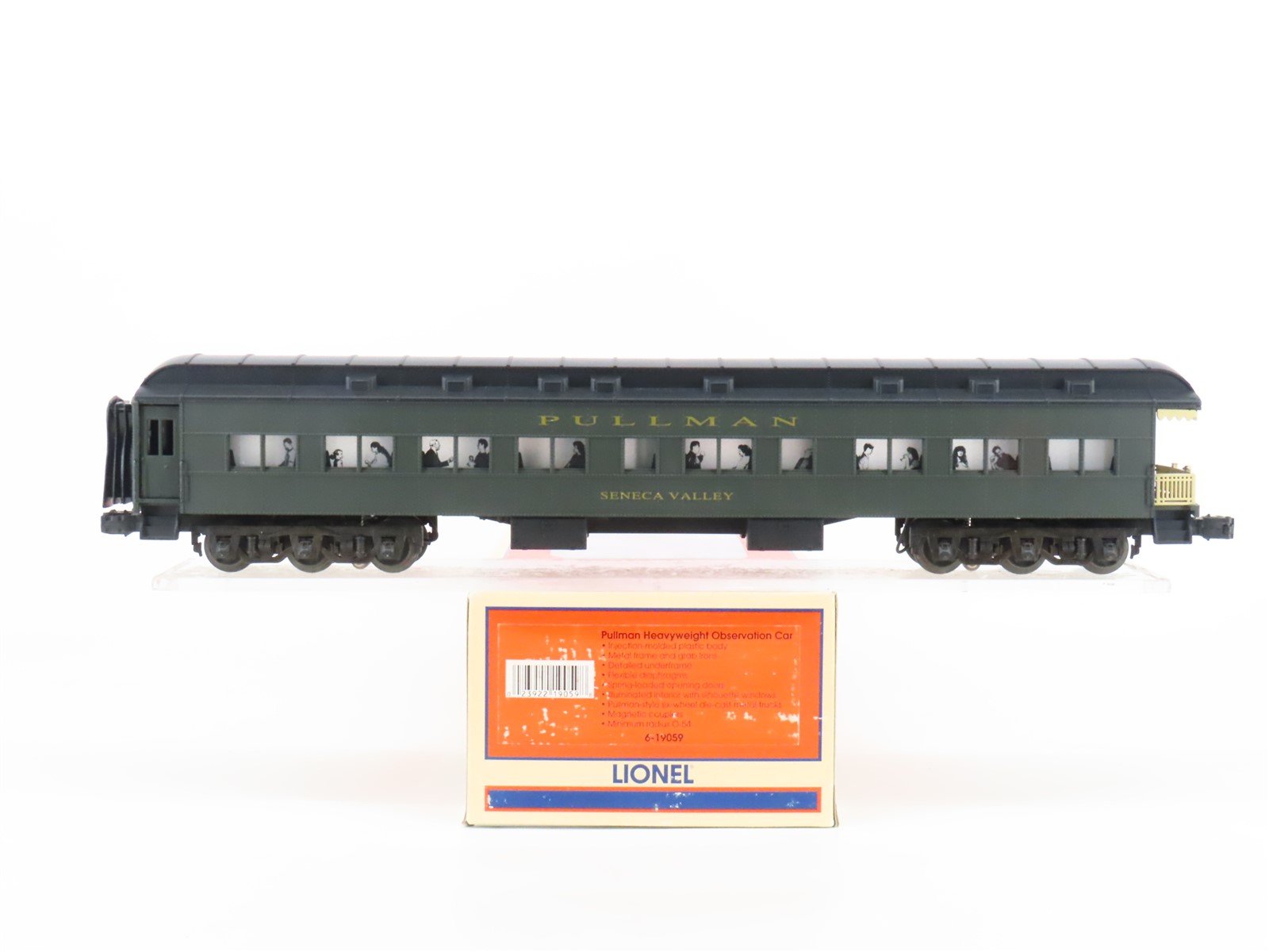 O Gauge 3-Rail Lionel 6-19059 Pullman Observation Passenger Car "Seneca Valley"