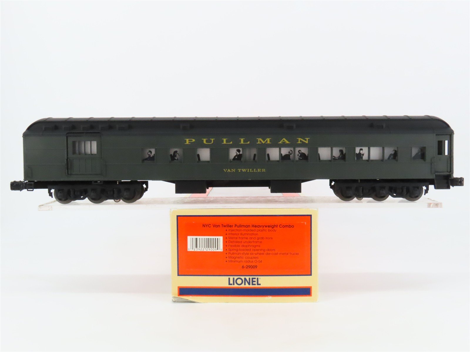 O Gauge 3-Rail Lionel 6-29009 NYC Pullman Combine Passenger Car "Van Twiller"