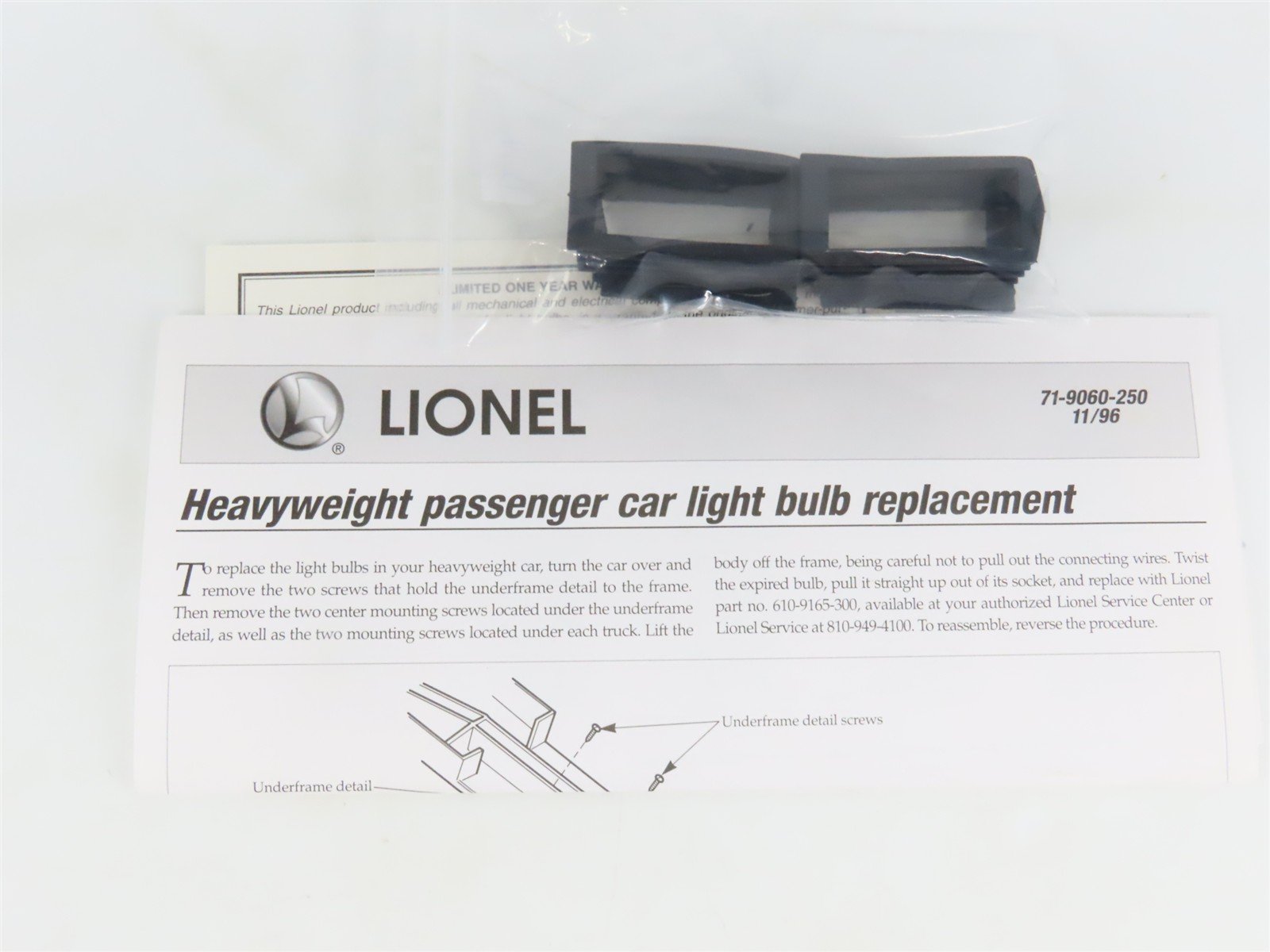 O Gauge 3-Rail Lionel 6-19095 Pullman Sleeper Passenger Car 