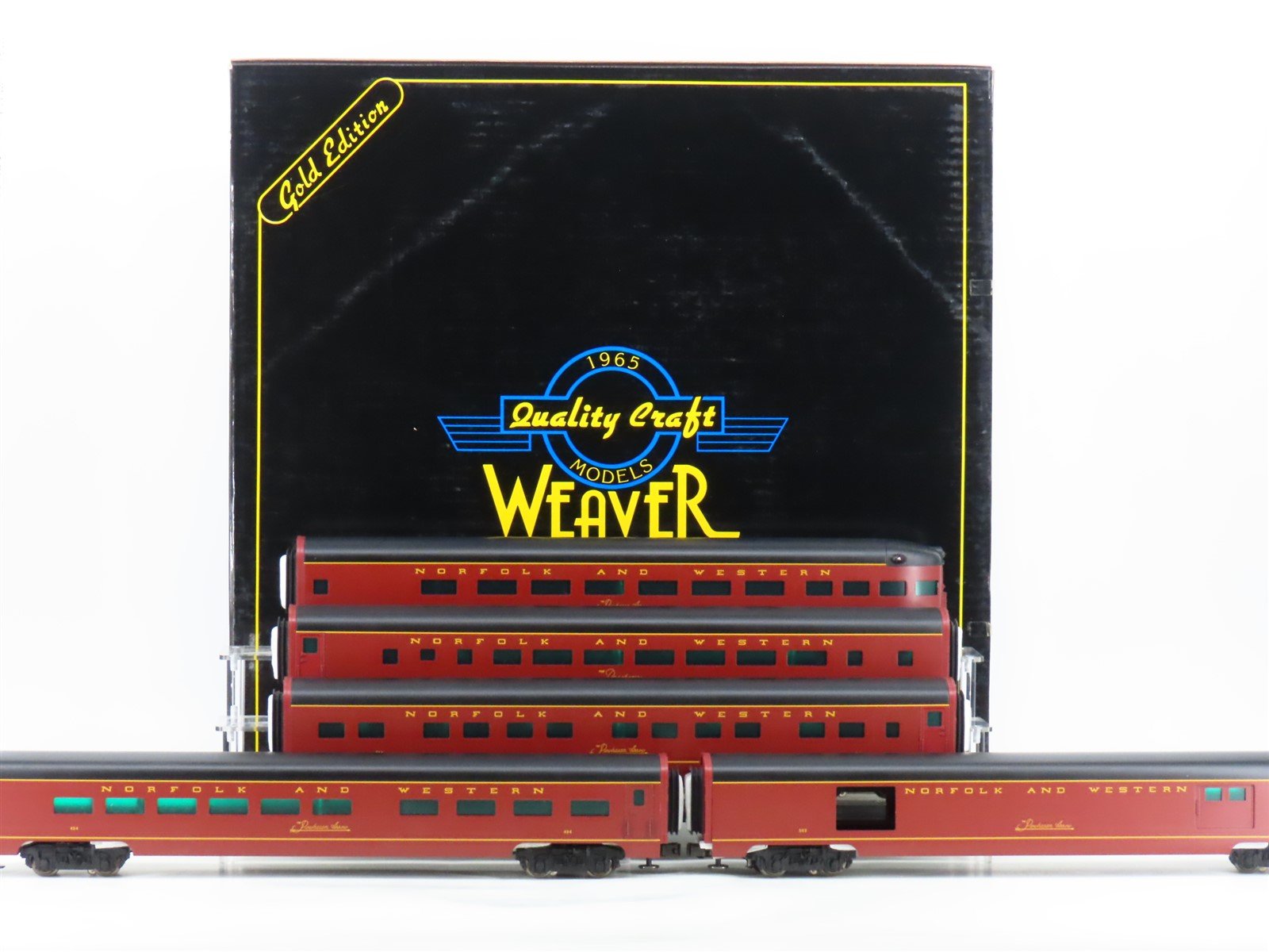 O Gauge 3-Rail Weaver N&W Powhattan Arrow / Pocahontas Passenger 5-Car Set